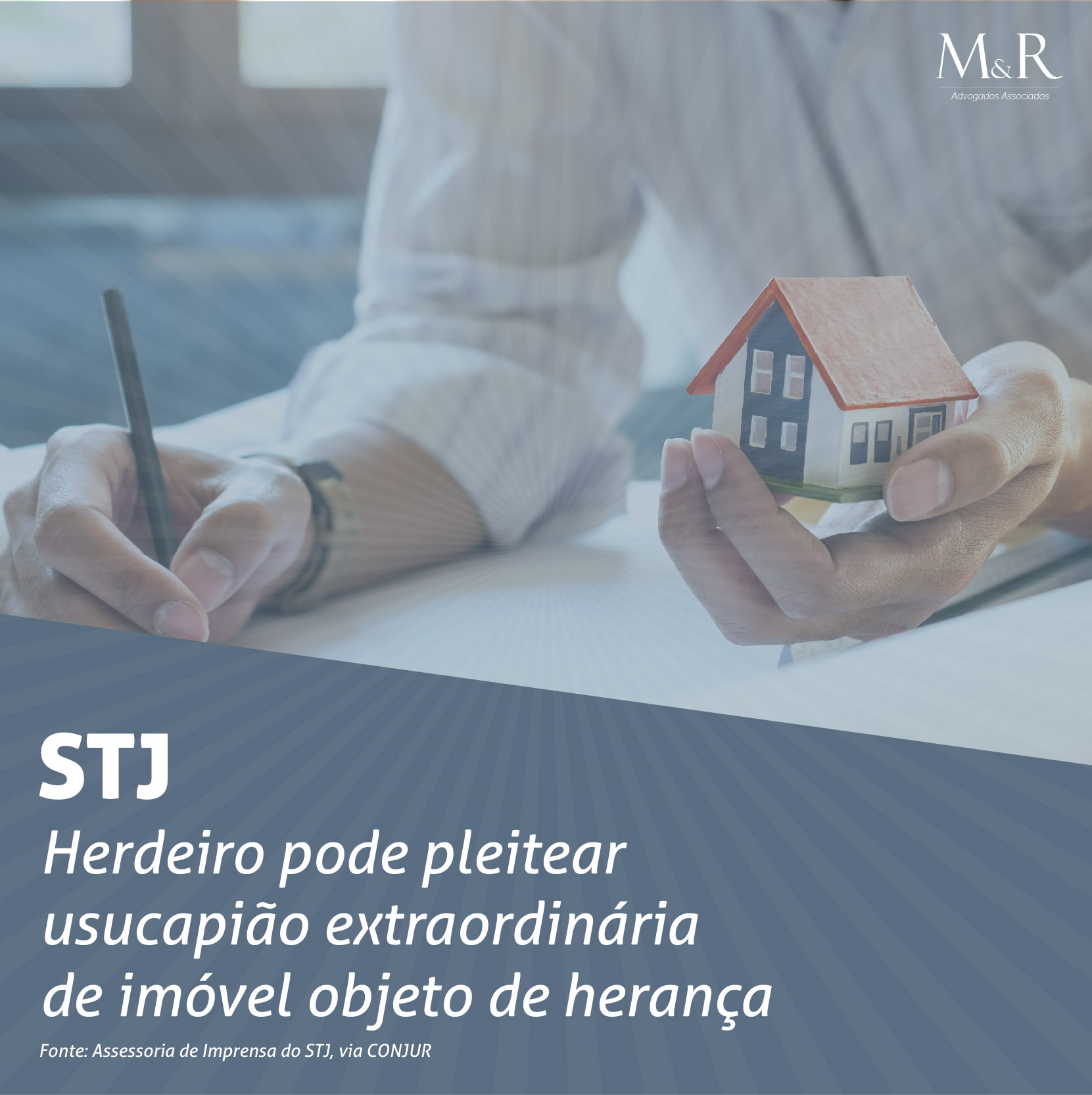 Herdeiro pode pleitear usucapião extraordinária de imóvel objeto de herança – STJ