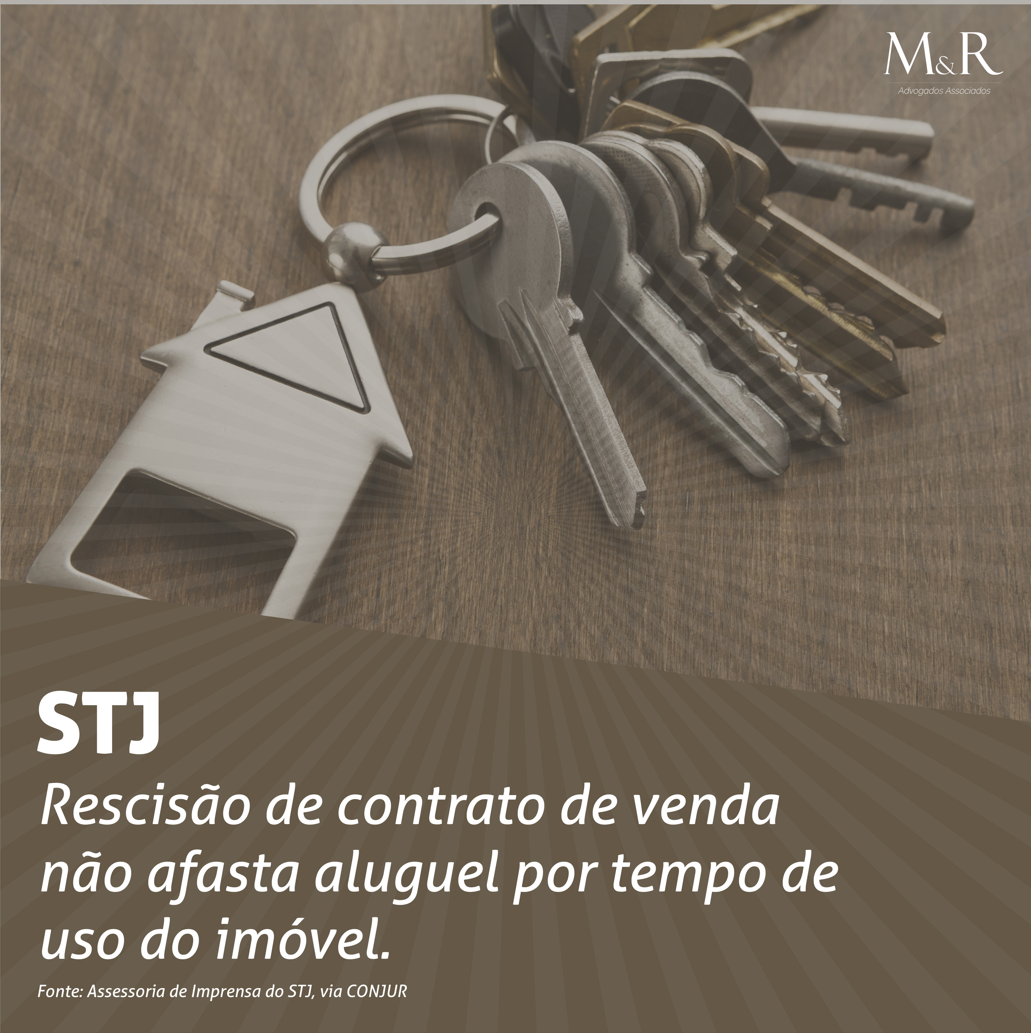 Rescisão de contrato de venda não afasta aluguel por tempo de uso de imóvel – STJ