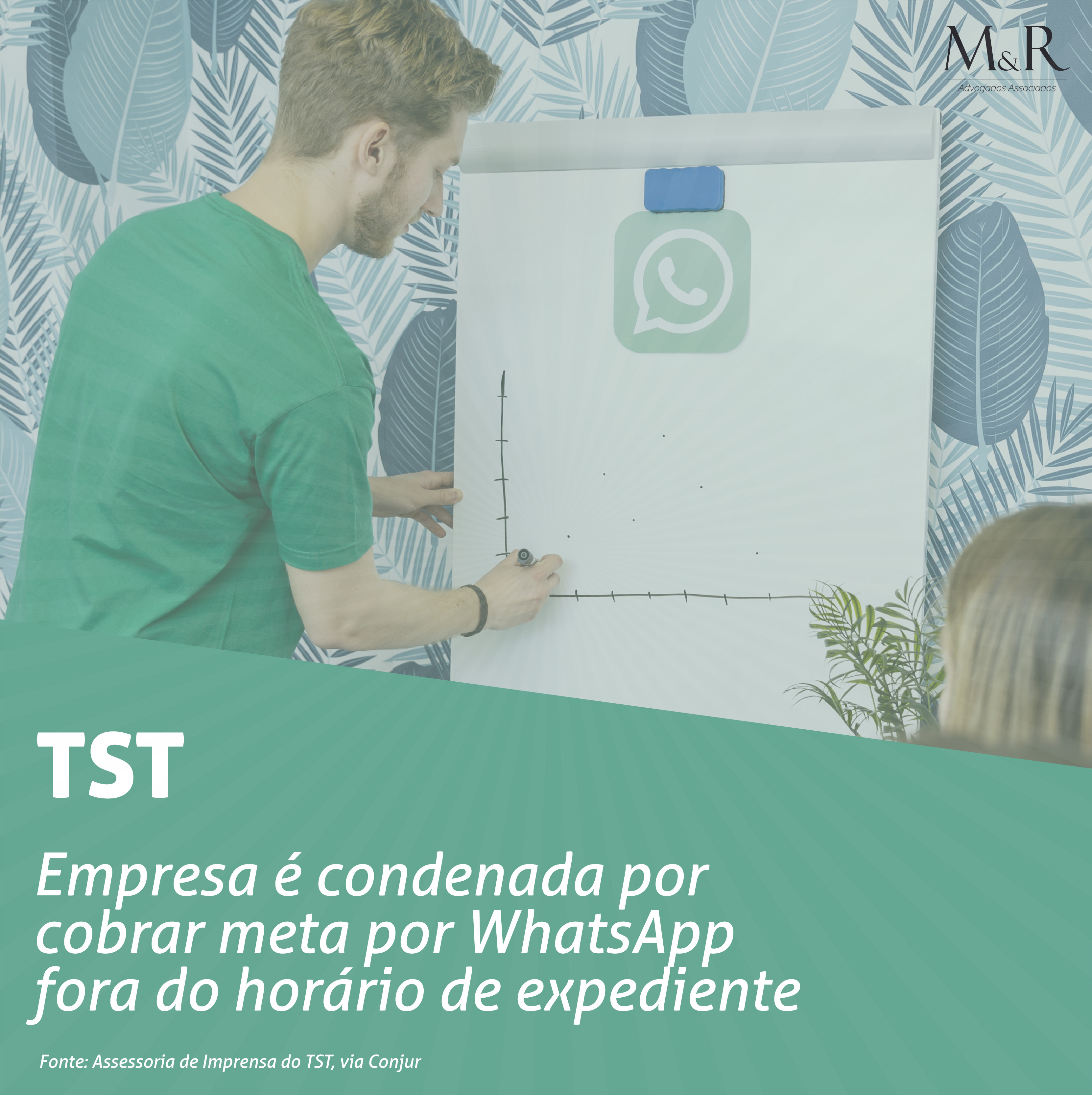 Empresa é condenada por cobrar meta por WhatsApp fora do horário de expediente